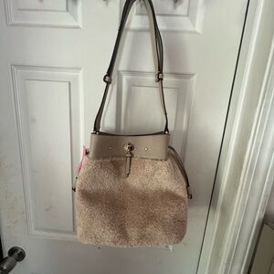 Kate Spade Cream and Tan Shoulder Bag